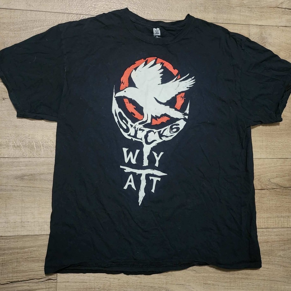 WWE Wyatt Sicks‎ Bray Wyatt T-Shirt Mens XL Black Sick 6 Wrestling Graphic Tee